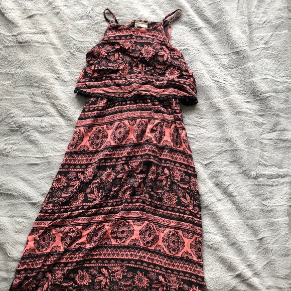 Pretty Pink and Black Dress - Picture 1 of 1